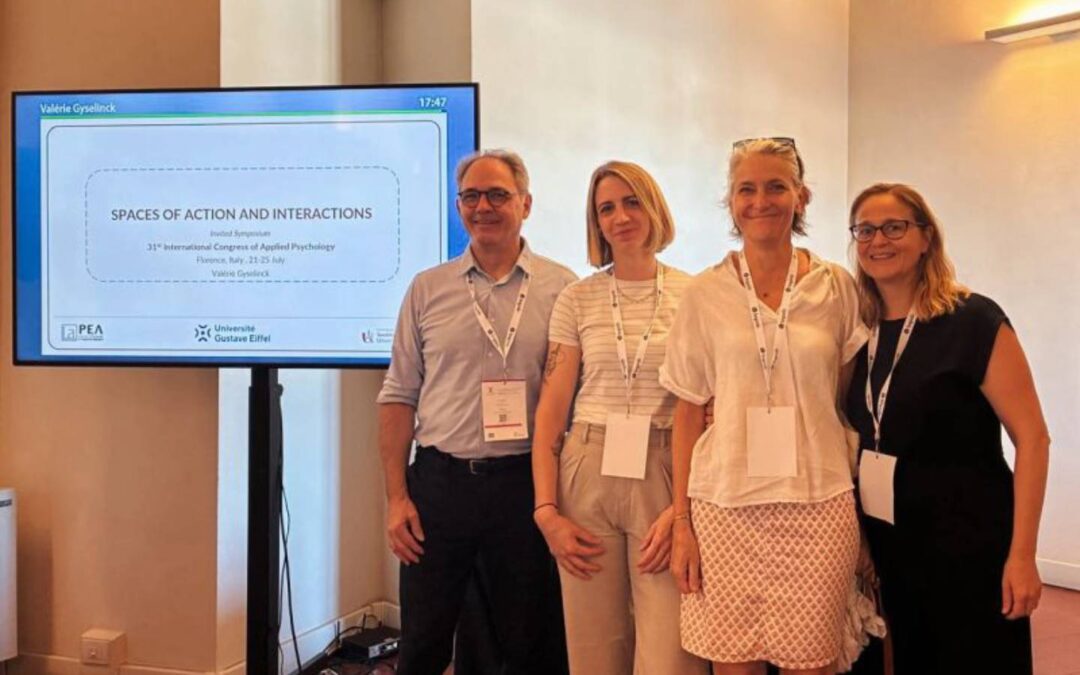 Symposium “Spaces of Action and Interactions” lors de l’International Congress of Applied Psychology (ICAP 2026)